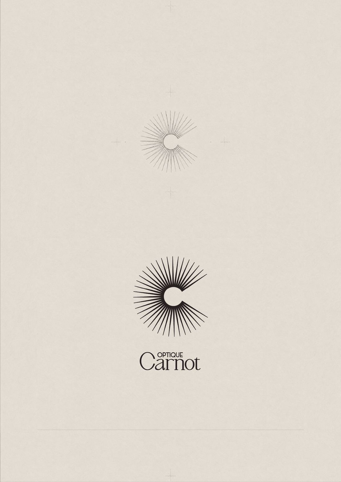 Optique Carnot brand identity